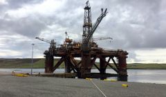 Food left on the Buchan Alpha platform has been given to the foodbank. Photo: Hans J Marter/Shetland News