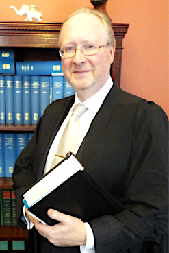 Newly appointed sheriff ian Cruickshank. Photo: Courtesy of Cruickshank Law Practice