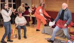 Westside Players rehearsing 'In the Face of Adversity'