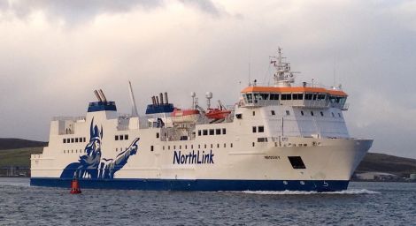 NorthLink passenger ferry MV Hrossey.