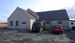 The Fair Isle community hall was built in 1980.