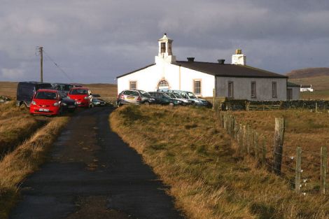 Uyeasound Kirk. Photo: Mike Pennington.