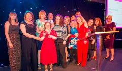 The COPE Ltd team at the awards.