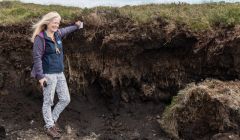 Peatbog restoration boss Sue White.