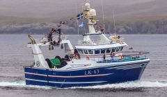 Shetland's latest trawler, Tranquility