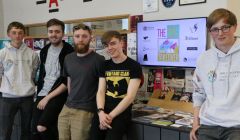 Some of the Big Takeover team (left to right): Stuart Edwards, Stewart Hornal, Jordan Clark, Peter Tomlinson, Sonny Smith.