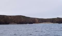 The scene of the rescue. Photo: RNLI/John Robertson