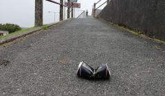 A used cider can a stone's throw away from Lerwick Town Hall on Tuesday. Photo: Chris Cope/Shetland News