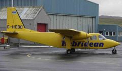 The inter-island flight schedule has been covered by a relief aircraft. Photo: Peter Johnson/Shetland News