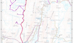 The proposed inter-connector's route from Kergord to Weisdale Voe. Image: SSEN