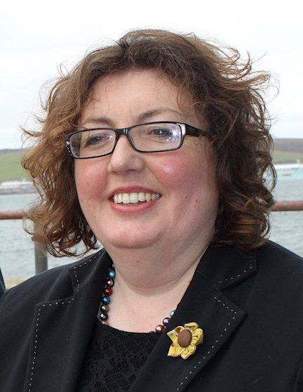 HIE area manager for Shetland, Rachel Hunter.