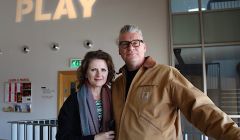 Curators Linda Ruth Williams and Mark Kermode: 'We’ve had a lot of social media attention in the lead up to and during the festival'. Photo: Hans J Marter/Shetland News