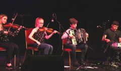 Fjanna are (left to right): Anya Johnston (15) Jodie Smith (15), Mike Laurenson (15) and Arran Philip (17).