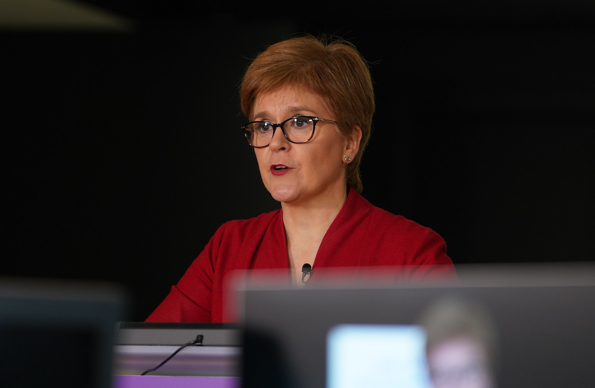 First minister shows support for fixed links as election campaign draws to a close
