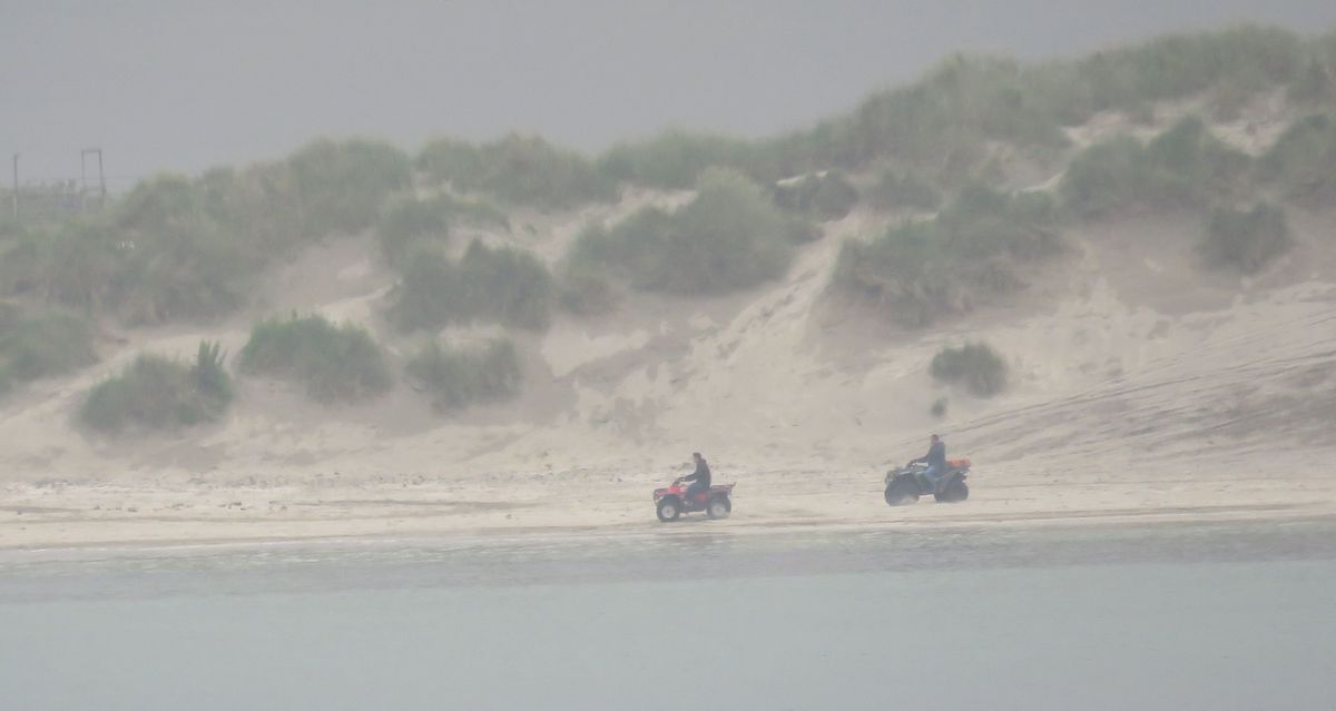 Police taking action after receiving complaint over use of quad bikes on protected beach - Vimarsana News