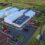 An aerial view of a school in ireland.