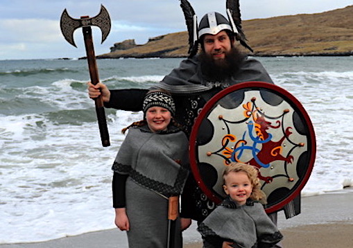 'Third generation' jarl leads most northerly Up Helly Aa - Vimarsana News