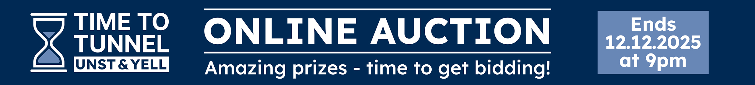 Time to Tunnel - Online Auction - 12 December 2025