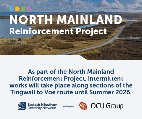SSEN - North Shetland Reinforcement Project - Drop-in Events 25-26 February