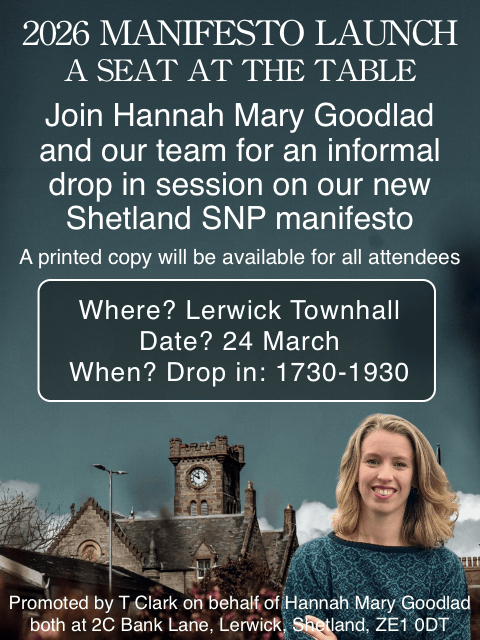 Hannah Mary Goodlad - 2026 Manifesto Launch