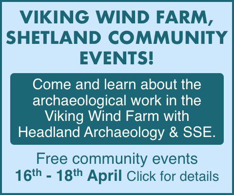 Viking wind farm community events 16-18 April 2026
