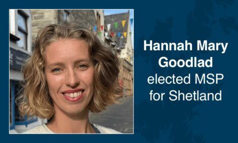 Hannah Mary Goodlad elected MSP for Shetland