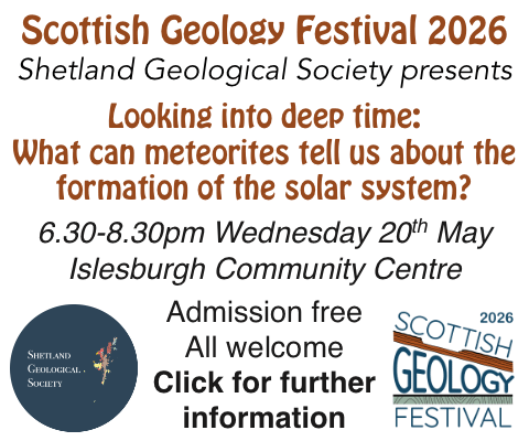 Scottish Geology Festival - 20 May 2026
