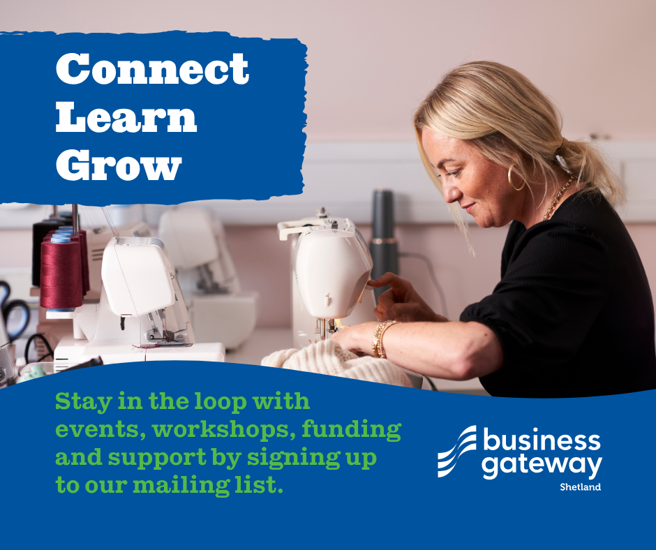 Plenty happening at Business Gateway Shetland this autumn